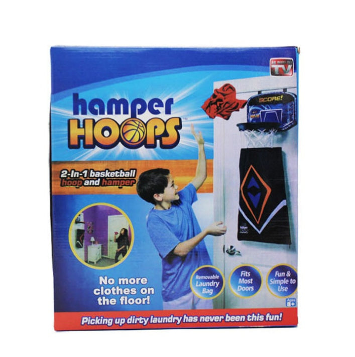 Hamper hoop basketball stand racks clothes storage bag foldable